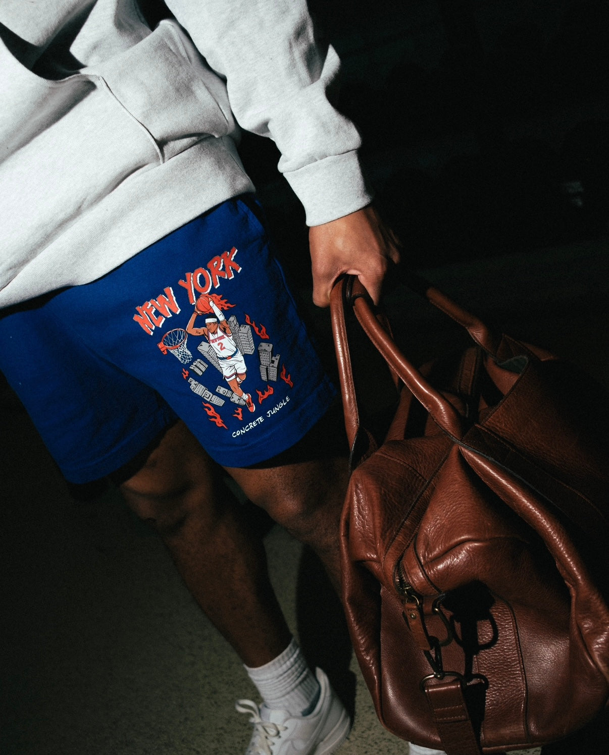 DH X DEUCE SWEATSHORTS