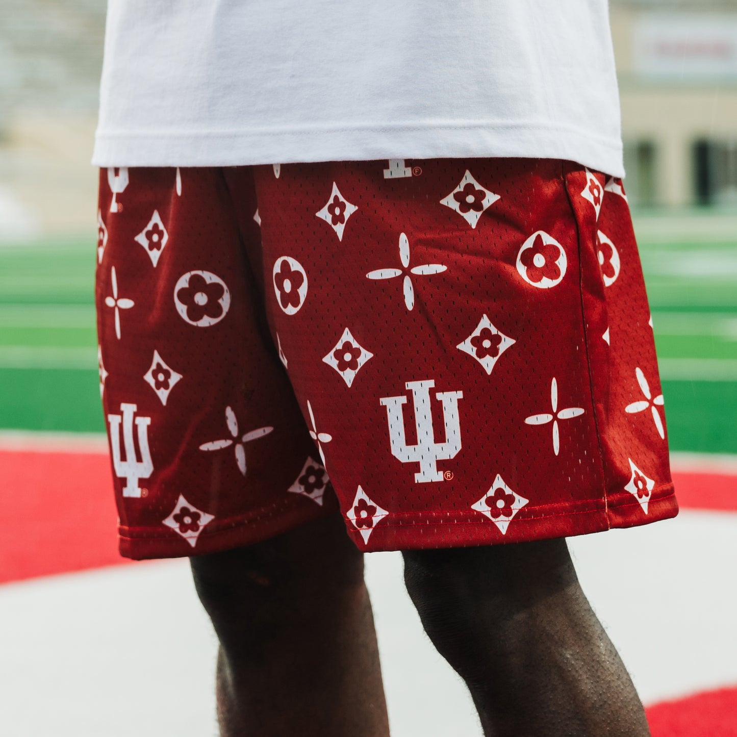 Red Indiana Shorts