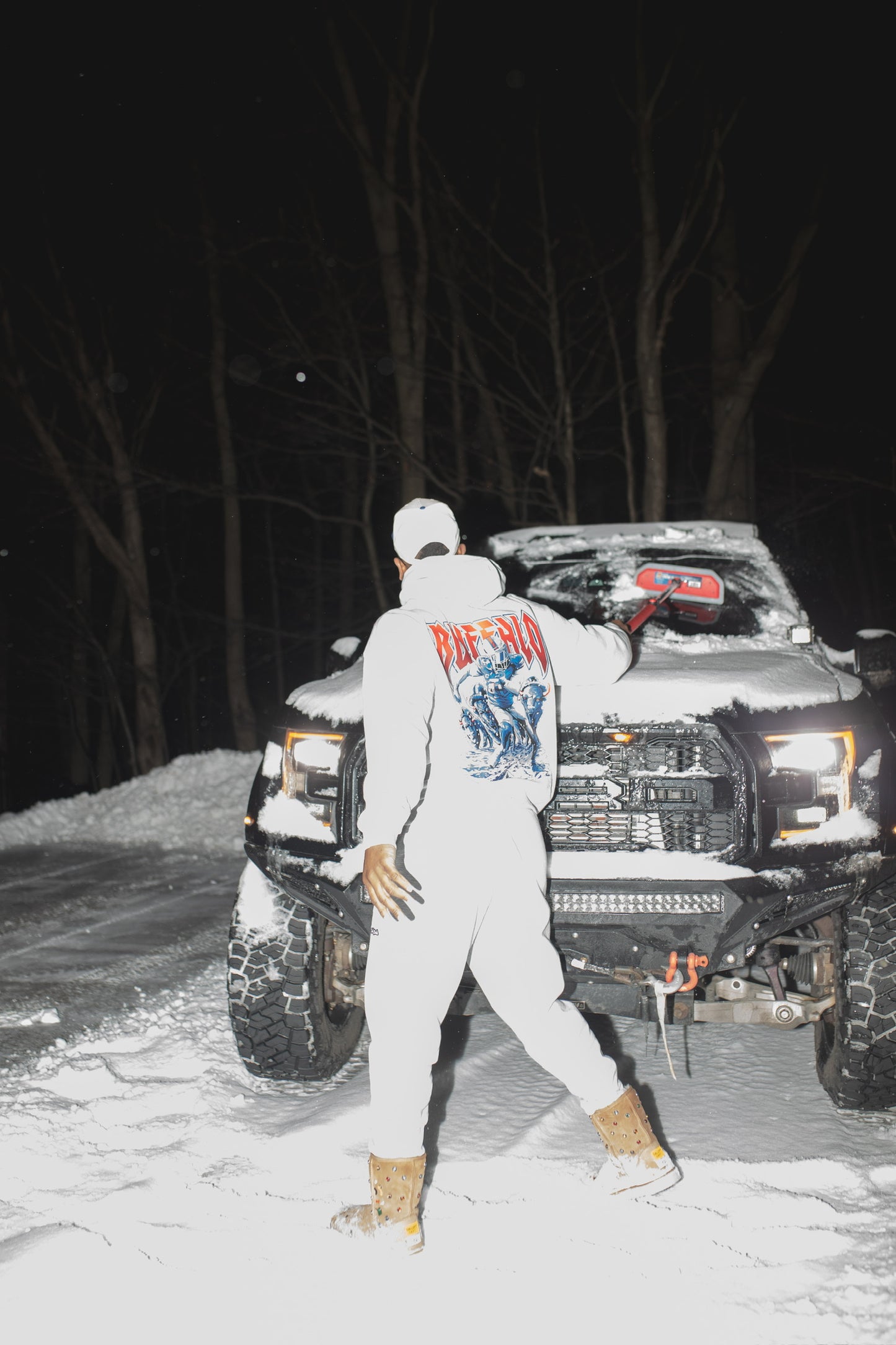 DH x VON Grey Hoodie
