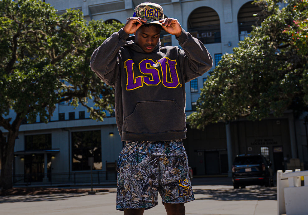 LSU Vintage Hoodie