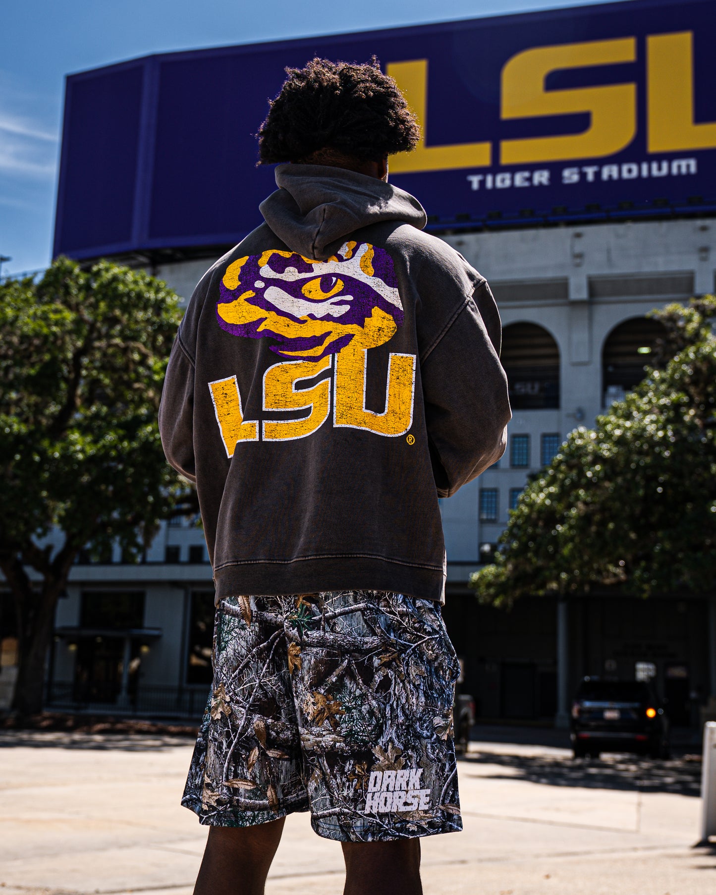 LSU Vintage Hoodie
