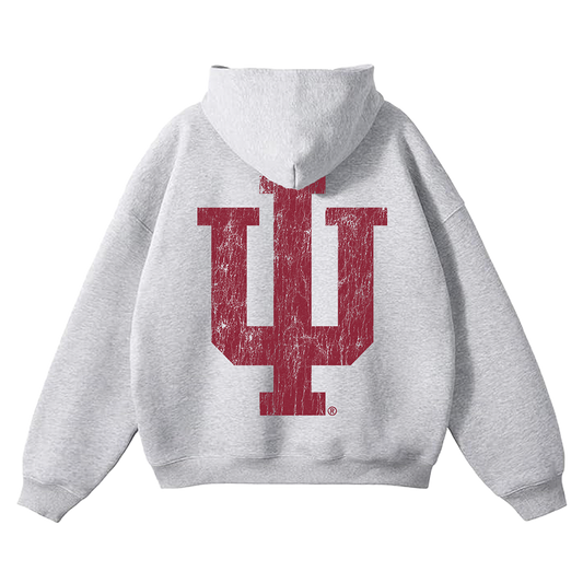 IU DISTRESSED HOODIE