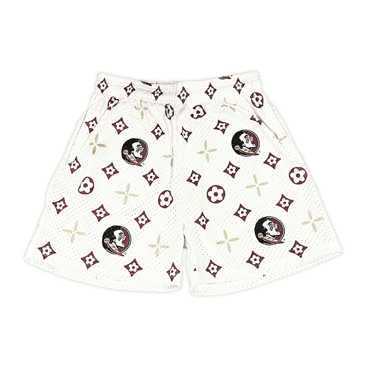 White FSU Shorts (LIMITED QUANTITY)