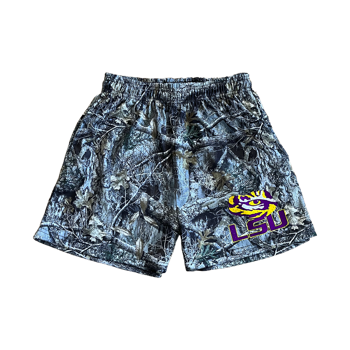 Camo LSU Shorts (LIMITED QUANTITY)