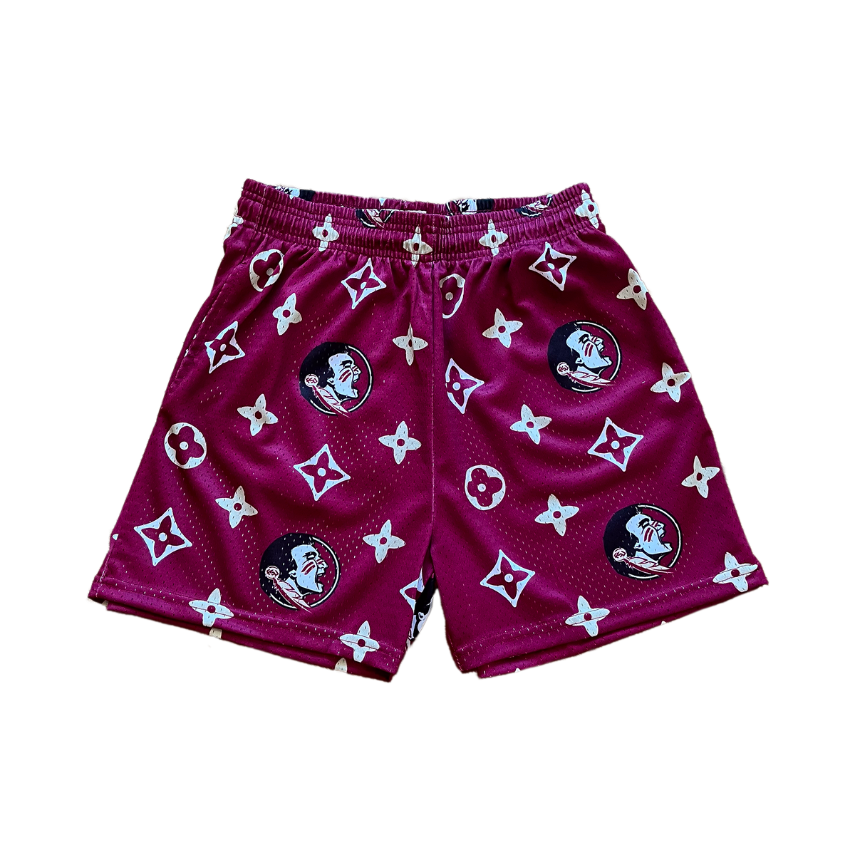 Maroon Tally Shorts (LIMITED QUANTITY)