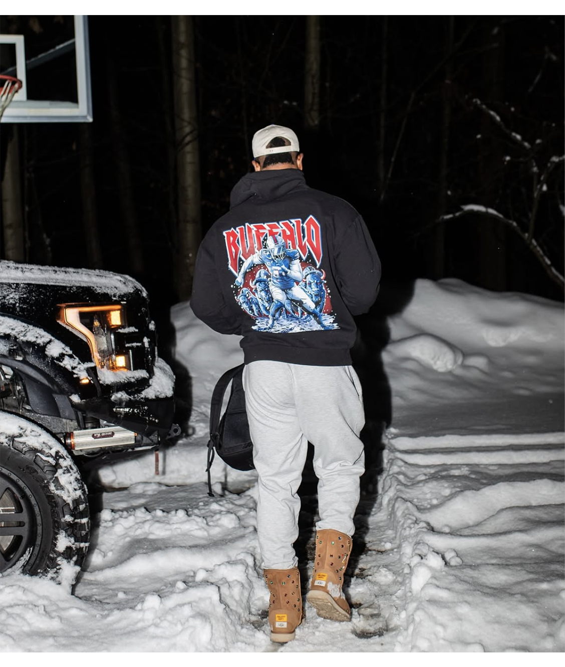 DH x VON Black Hoodie