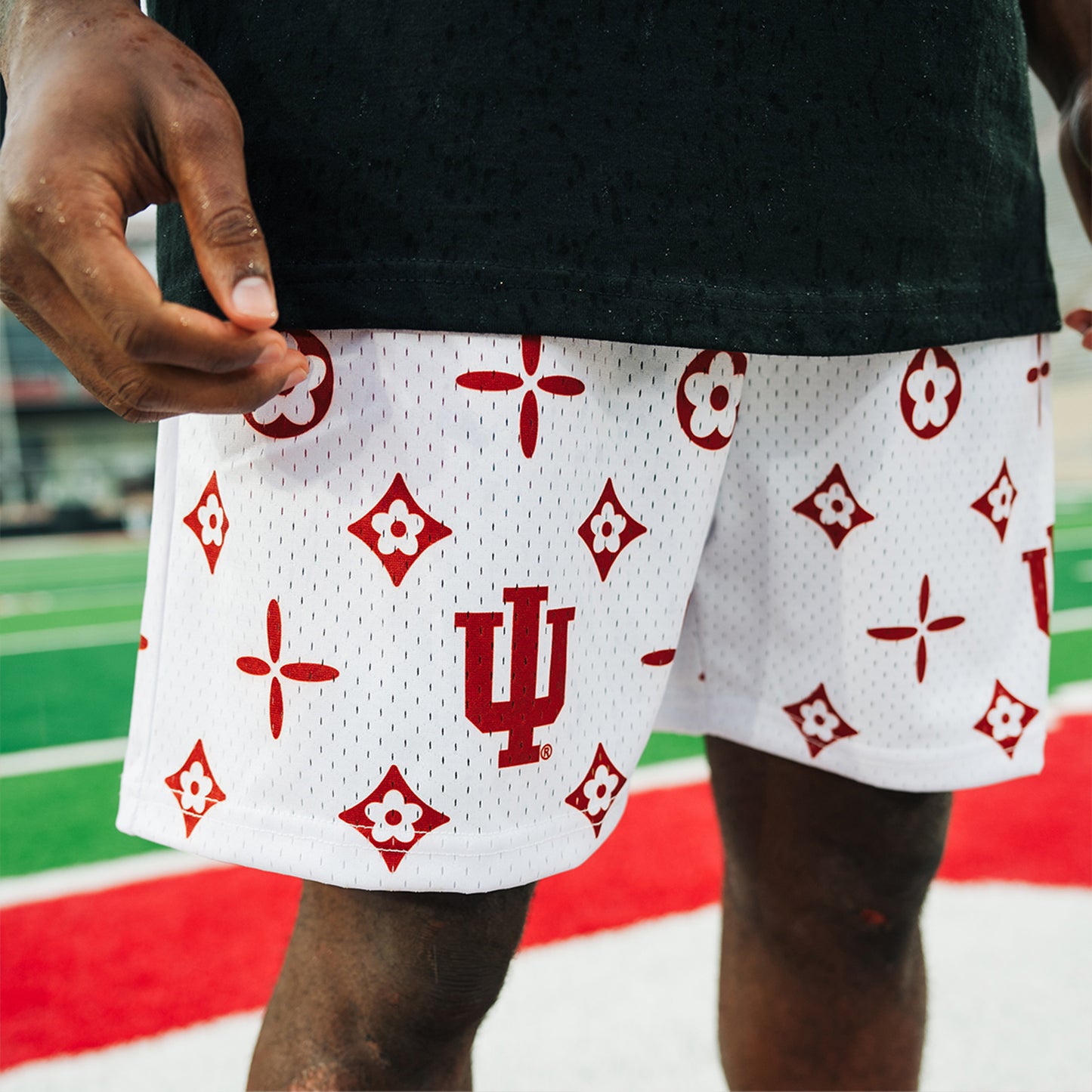 White Indiana Shorts