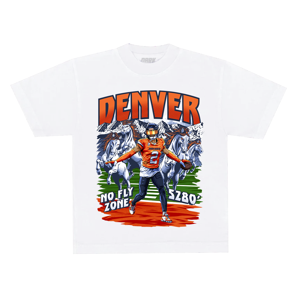 DH X PS2 White Tee