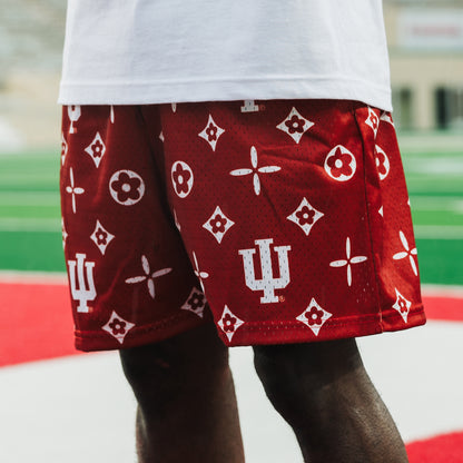 Red Indiana Shorts
