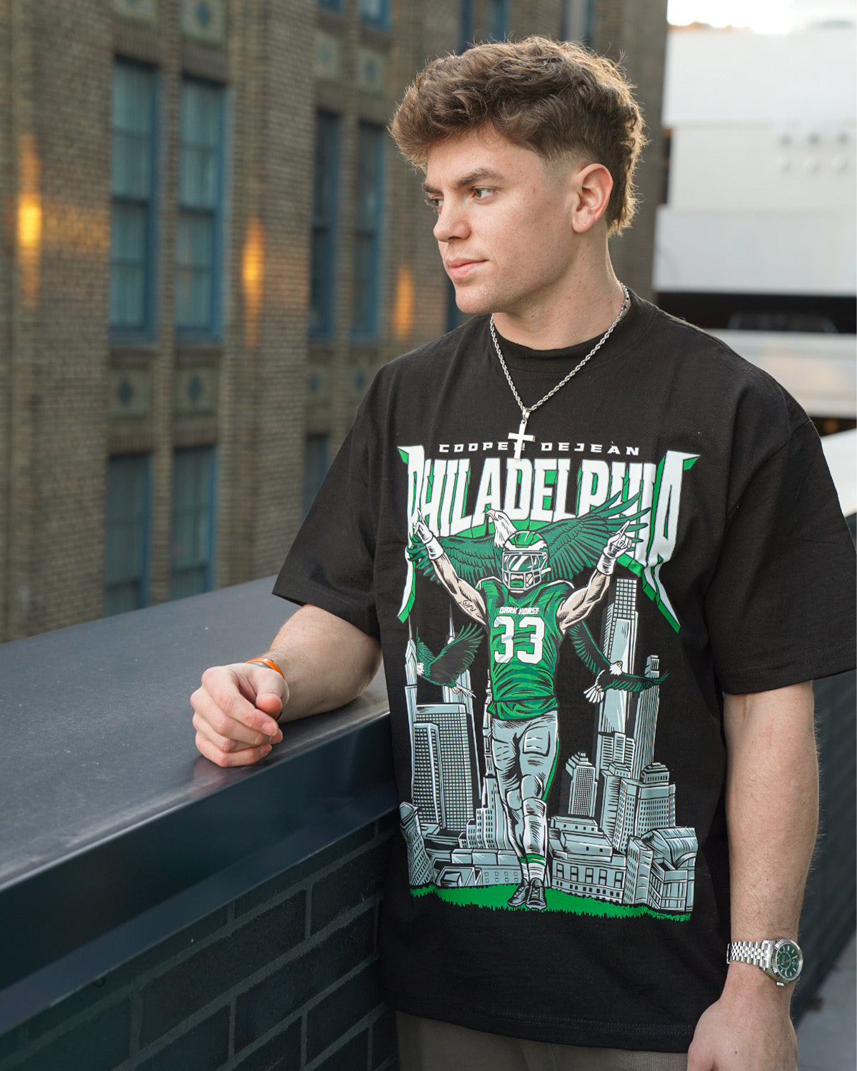 DH X COOP Black Tee