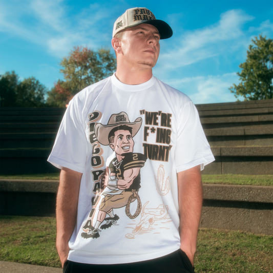 White Diego TURNT Tee