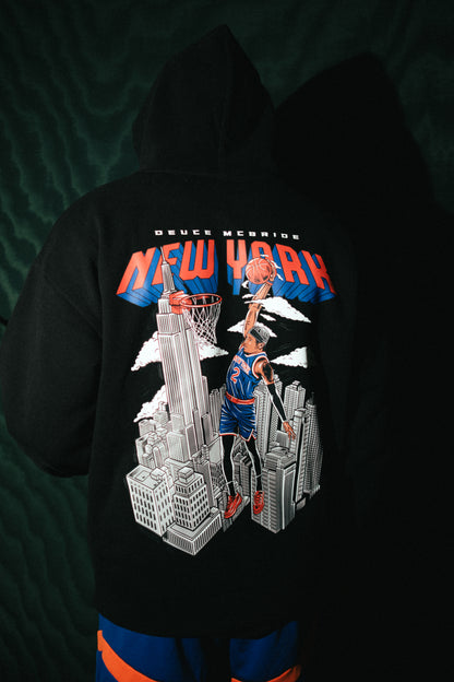 DH x DEUCE Black Hoodie