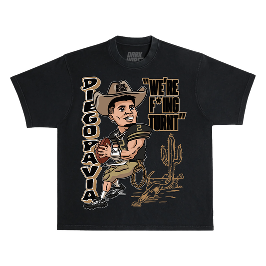 Black Diego TURNT Tee