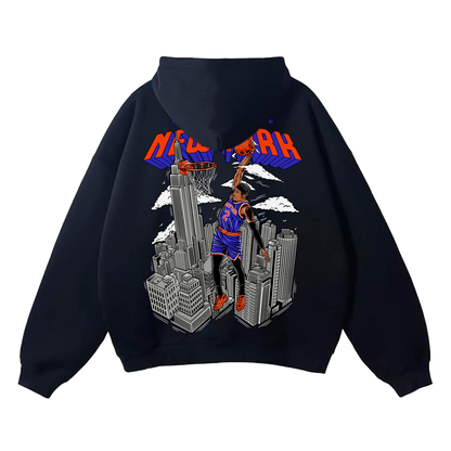 DH x DEUCE Black Hoodie