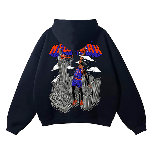 DH x DEUCE Black Hoodie