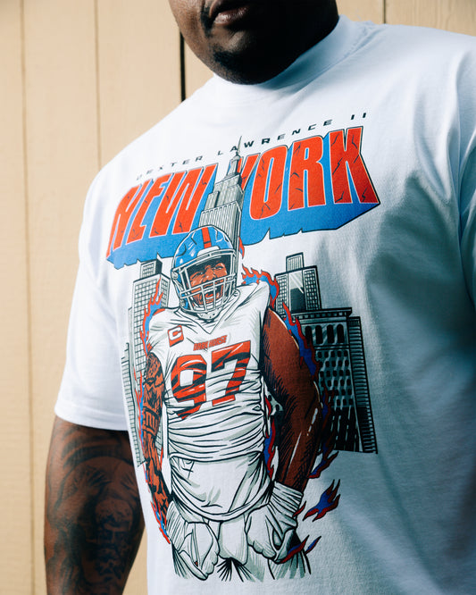 White DL2 City Tee