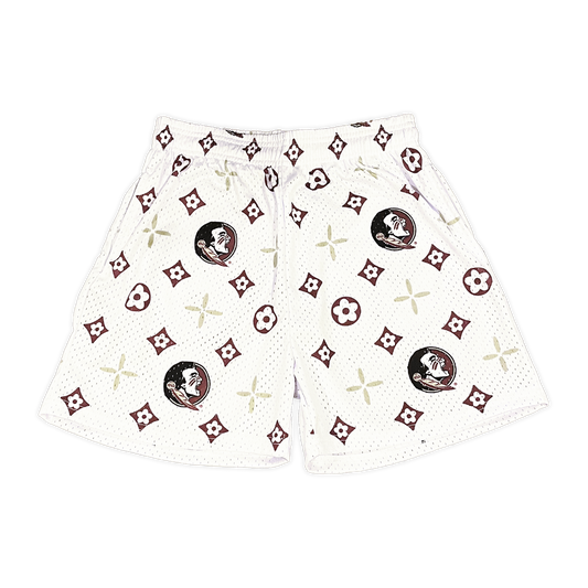 White FSU Shorts (LIMITED QUANTITY)
