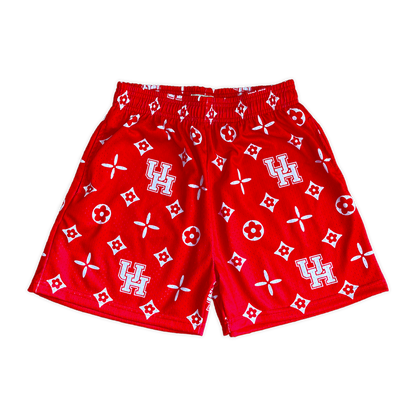 Red Houston Shorts
