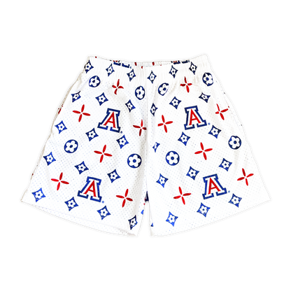 White ZONA Shorts (LIMITED QUANTITY)