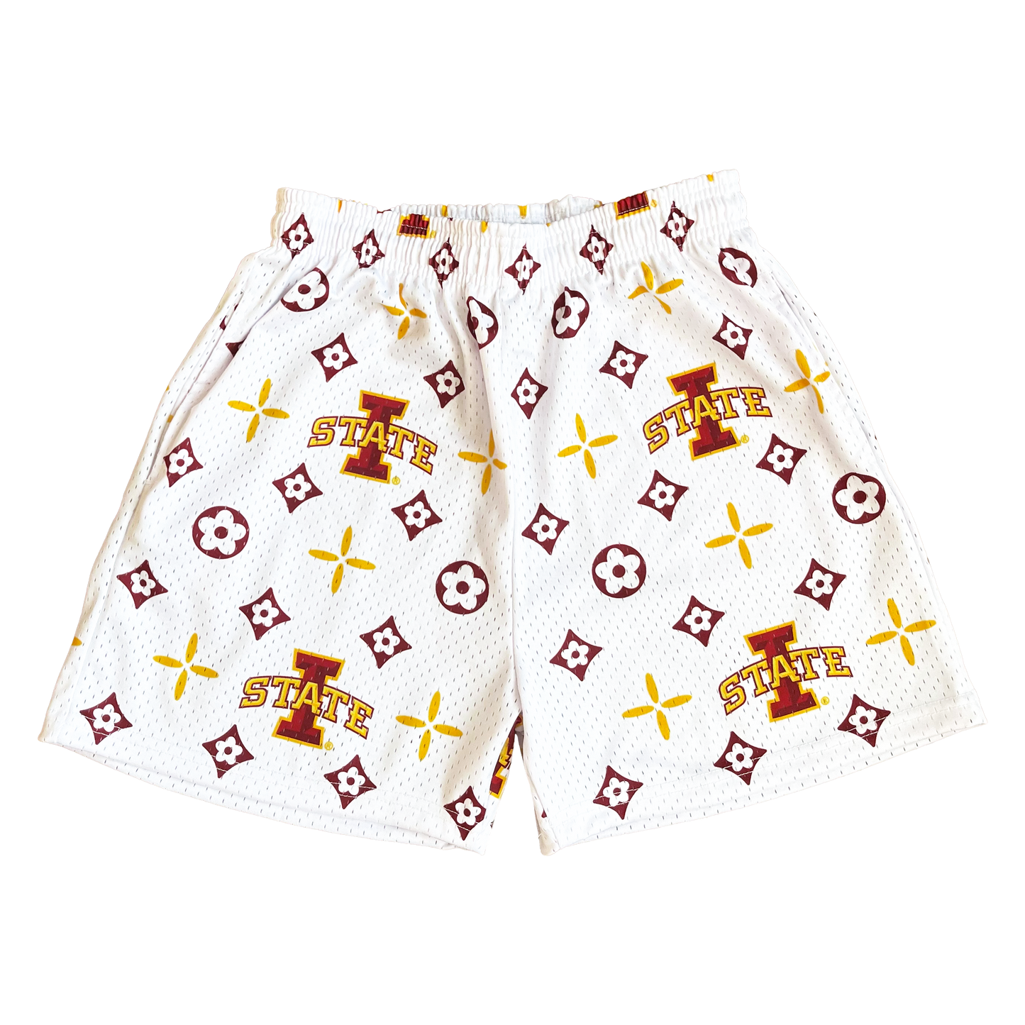 WHITE ISU Shorts (LIMITED QUANTITY)